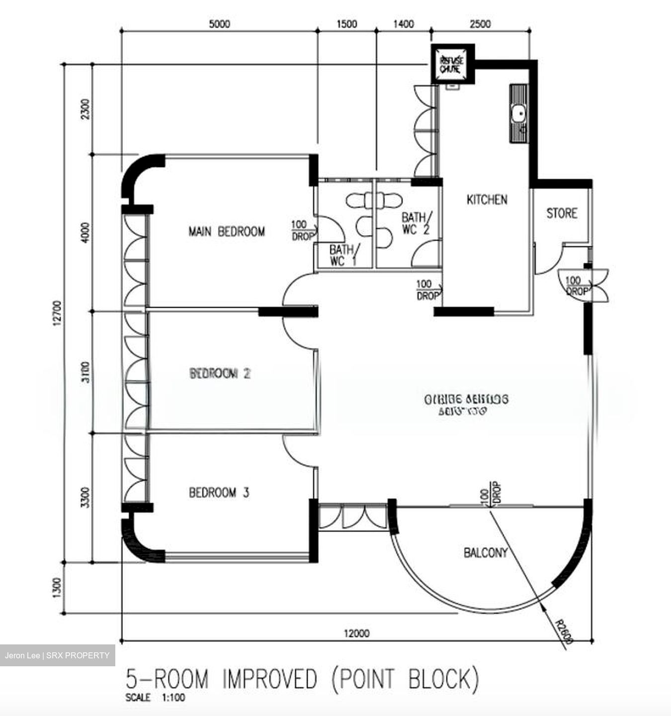 Blk 1 Delta Avenue (Bukit Merah), HDB 5 Rooms #600270441